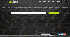 Desktop Screenshot of giglon.com