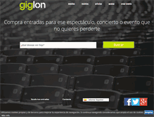 Tablet Screenshot of giglon.com